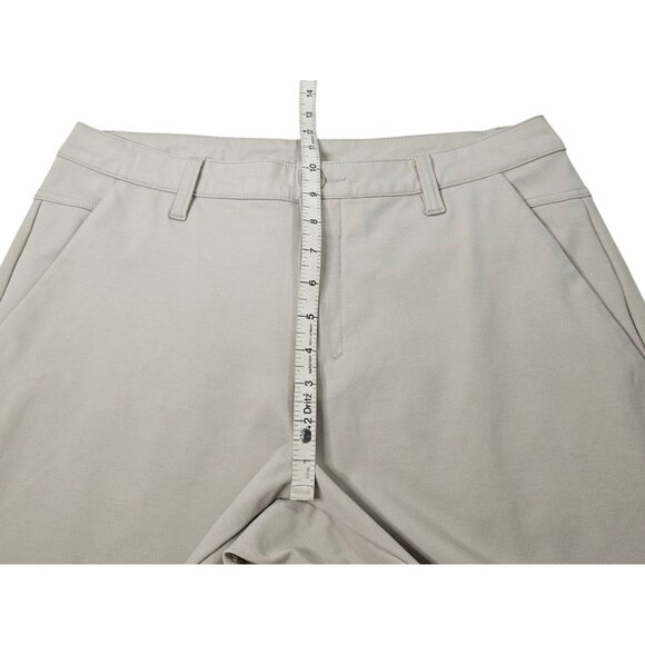 BYLT Premium Basics Everyday Short Chino Men's 32 Actual Beige 8" Inseam EUC - Picture 12 of 12